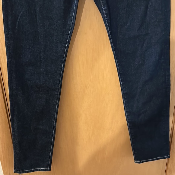 AG Adriano Goldschmied The Farrah Skinny Ankle High Rise Dark Wash Size 29 - Picture 6 of 12